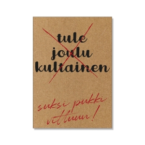 Joulukortti Joko tai, ihan sama