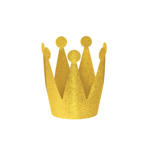 Juhlahattu kruunu kulta 3kpl