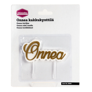 Kakkukynttilä onnea