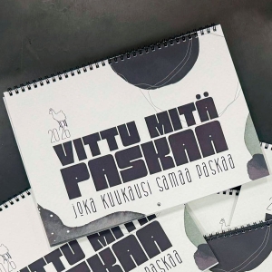 Kalenteri vittu mitä paskaa 2026