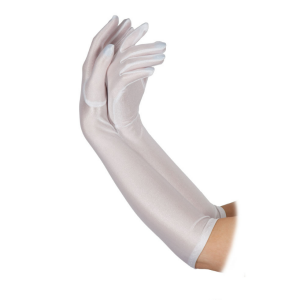 Käsineet joulu valkoinen pitkä