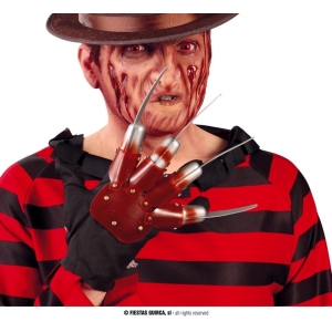 Käsineet saksikäsine Freddy Krueger