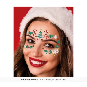 Kasvotarrat joulu glitter