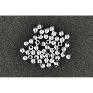 Kiinnityshelmet hopea pyöreä 1,5mm 60kpl