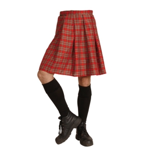 Kiltti Mr Tartan punainen
