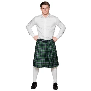 Kiltti Mr Tartan vihreä
