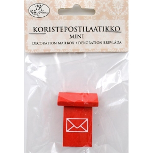 Koriste postilaatikko miniatyyri 1kpl