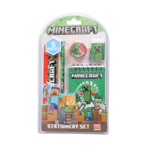 Koulutarvikesetti Minecraft