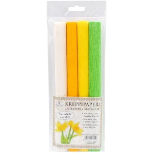 Kreppipaperi lajitelma kevät 4rl