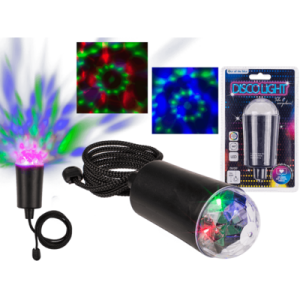 LED-discovalo väriä vaihtava, 11,5 cm