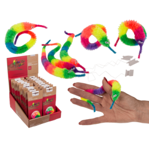 Magic Worm- taikamato, sateenkaarenvärinen, 22 cm