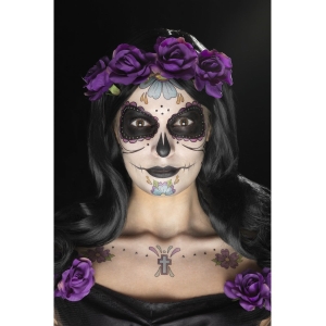 Meikkisetti: Sugar Skull, lila