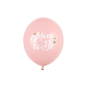 Mom to be ilmapallot pink, 6kpl