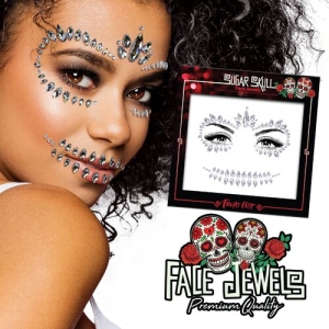 Moon Glitter kasvotimantit Sugar Skull