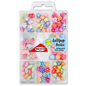 Muovihelmi lollipop lajitelma 17g