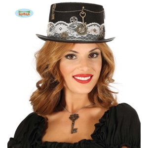 Naisten steampunk top hat