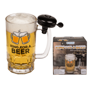Oluttuoppi kellolla, 500 ml