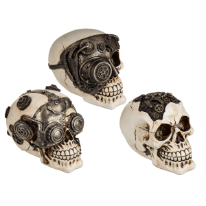 Pääkallo steampunk