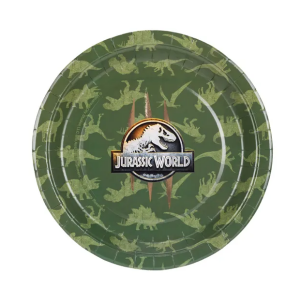 Pahvilautanen Jurassic World 23cm 6kpl