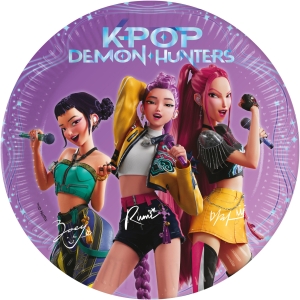 Pahvilautanen K-Pop Demon Hunters 20cm 8kpl