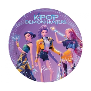 Pahvilautanen K-Pop Demon Hunters 23cm 8kpl