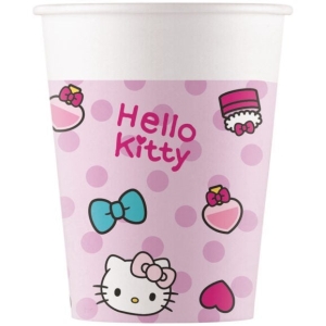 Pahvimuki Hello Kitty 8kpl
