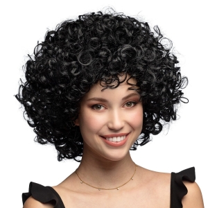 Peruukki afro musta