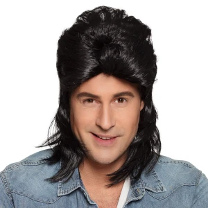 Peruukki Jimmy musta