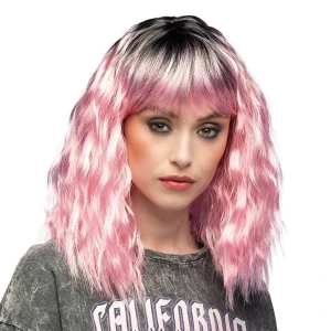 Peruukki Rocker Ethel vaaleanpunainen