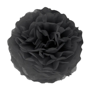Pom pom musta 15cm