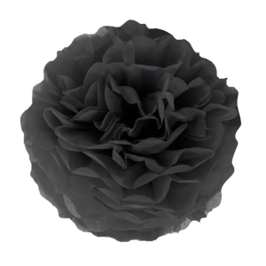 Pom pom musta 25cm