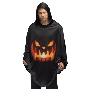 Poncho kauhu kurpitsa