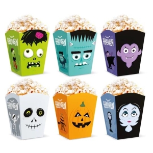 Popcornrasia monsterit 6kpl