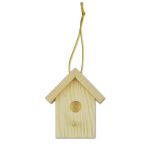 Puinen linnunpönttö mini 7x6cm 1kpl