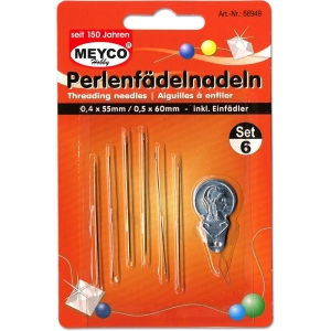 Pujotusneula helmille 6kpl