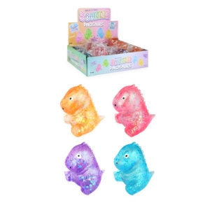Puristeltava dinosaurus glitter