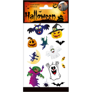 Siirtokuvatatuointi aavemainen halloween