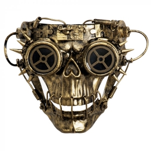 Steampunk- maski, skullpunk