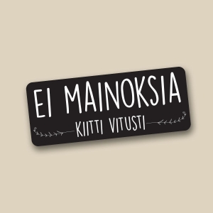 Tarra kiitos ei