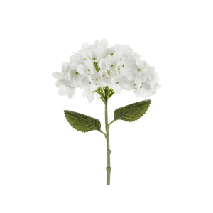 Tekokukka hortensia 35cm valkoinen