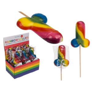 Tikkukaramelli sateenkaaripippeli, 85 gr​