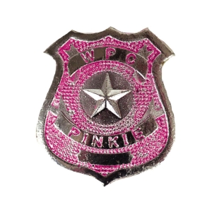 Virkamerkki poliisi pinkki